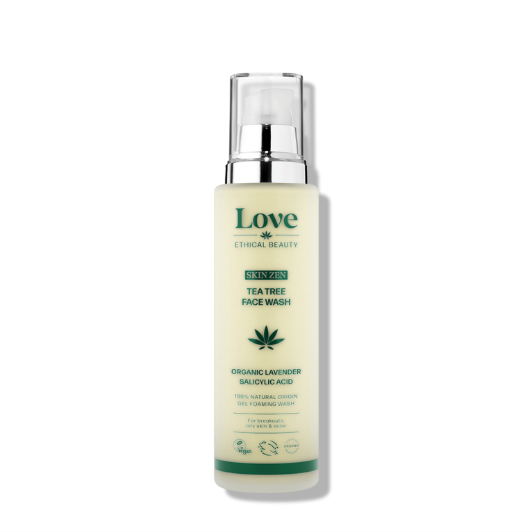 Skin Zen Tea Tree Face Wash Love Ethical Beauty buy-mamaearth-tea-tree-face-wash-in-bangladesh-orpa